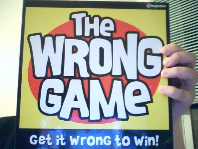 The Wrong Game (2006) Board Game