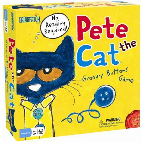 Pete the Cat Groovy Buttons Game (2014) Board Game