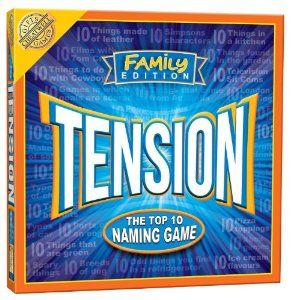 Tension: The Crazy Naming Game (1992) Board Game