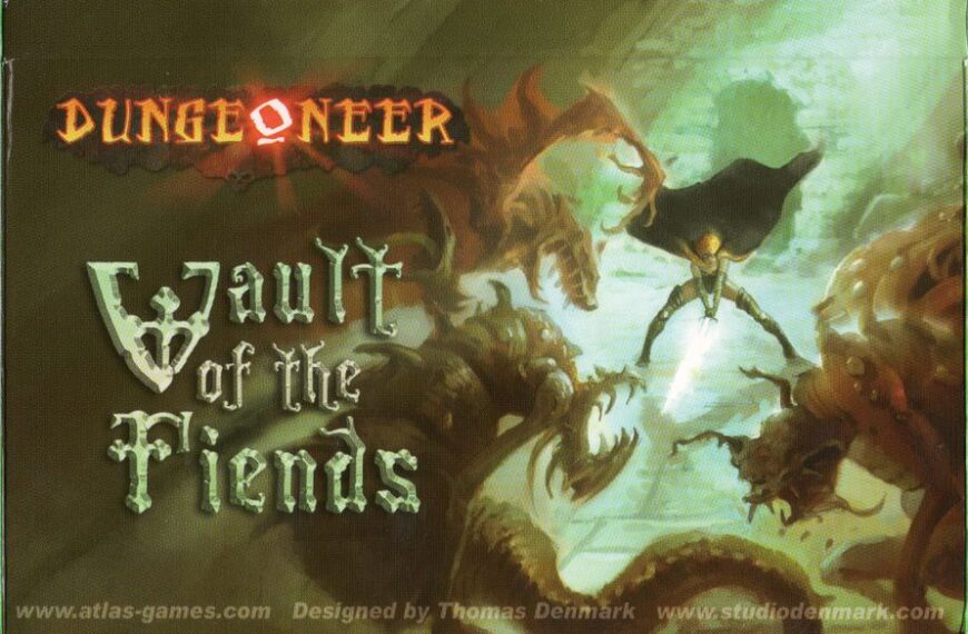 Dungeoneer: Vault of the Fiends (2003) Board Game