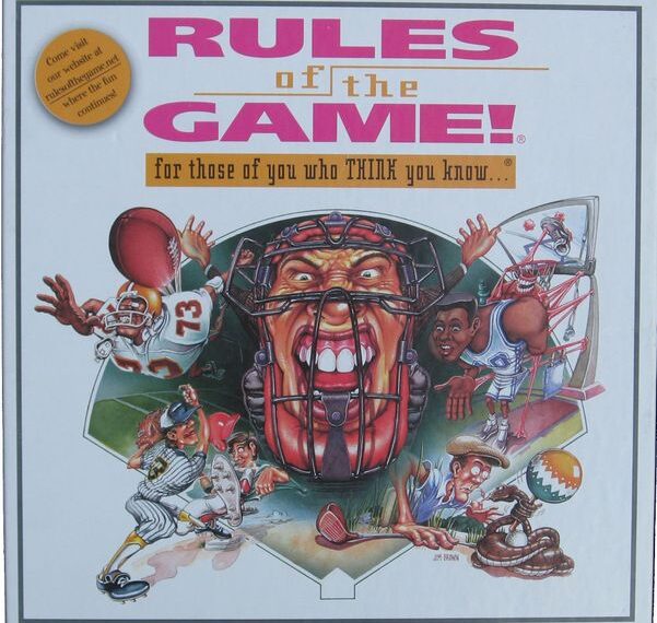 Rules of the Game (1995) Board Game