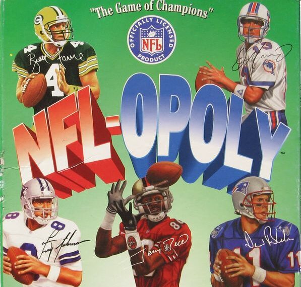 NFL-opoly (1994) Board Game