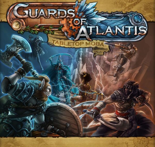 Guards of Atlantis: Tabletop MOBA (2017) Board Game