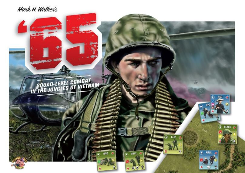 65: Squad-Level Combat in the Jungles of Vietnam (2016) Board Game