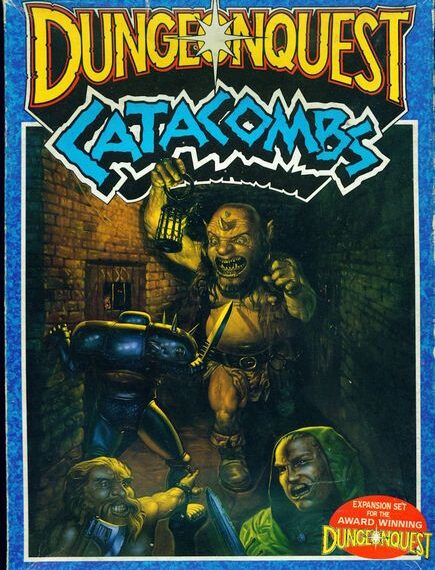 Dungeonquest: Catacombs (1988) Board Game