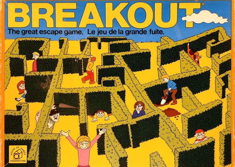 Breakout! (1975) Board Game