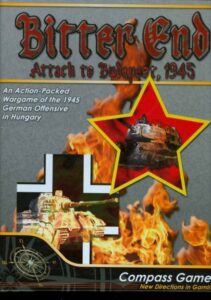 Bitter End: Attack to Budapest, 1945 (1983) Board Game
