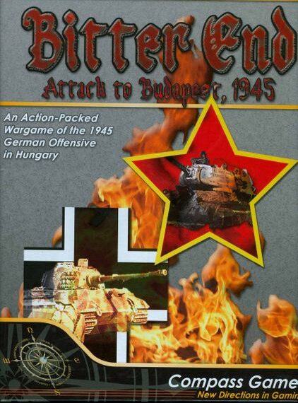 Bitter End: Attack to Budapest, 1945 (1983) Board Game