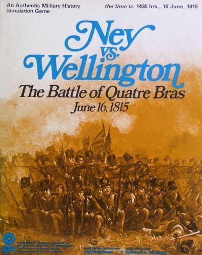 Ney vs. Wellington: The Battle of Quatre Bras (1979) Board Game