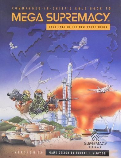 Supremacy: Mega Supremacy – Challenge of the New World Order (1991) Board Game
