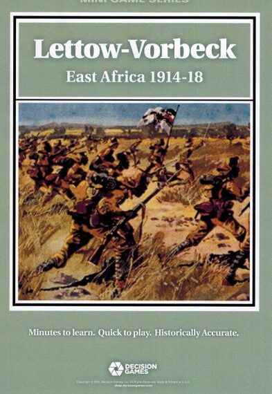 Lettow-Vorbeck: East Africa 1914-18 (2015) Board Game