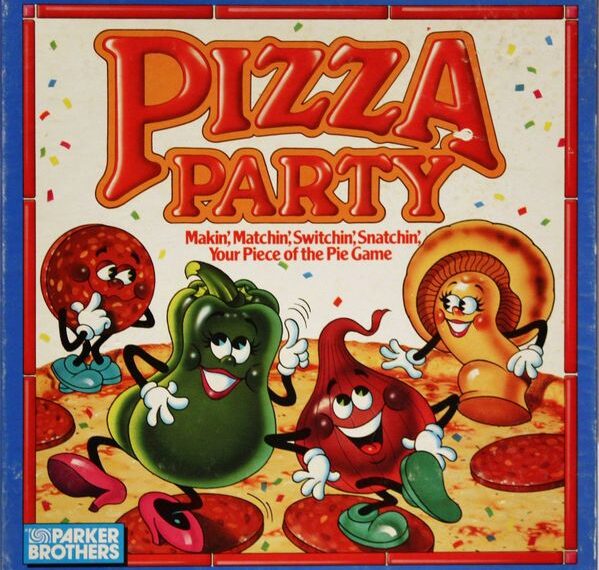 Pizza Party (1987) Board Game