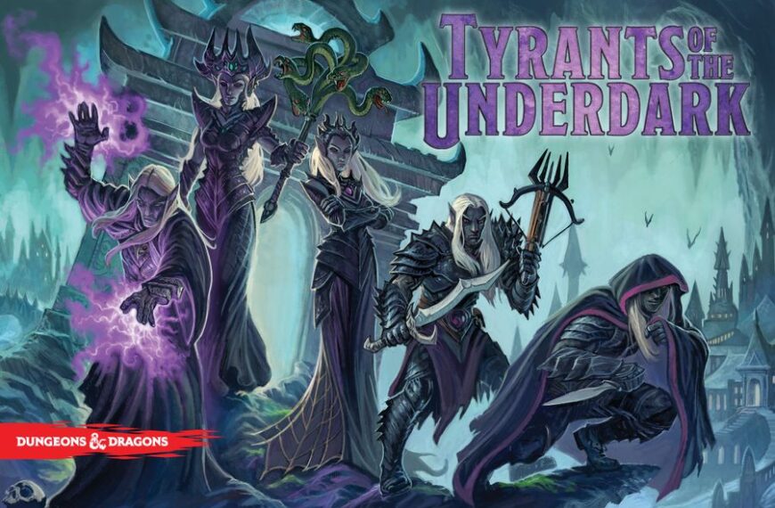 Tyrants of the Underdark (2016) Board Game