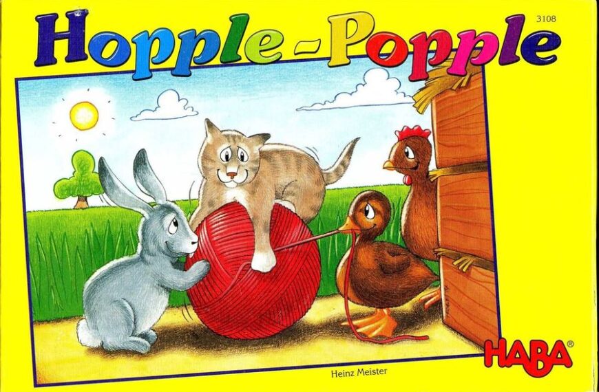 Hopple-Popple (1995) Board Game