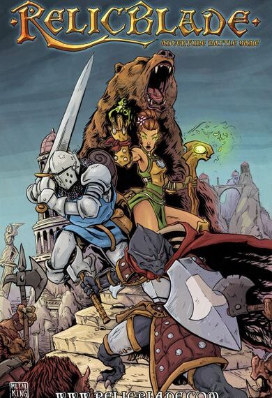 Relicblade: Adventure Battle Game (2015) Board Game