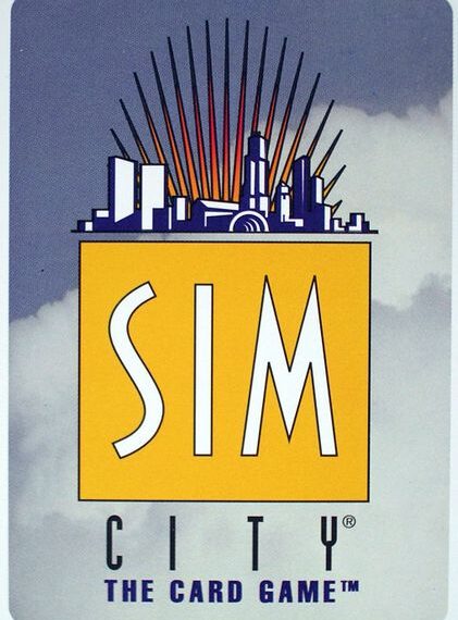 Sim City: The Card Game (1994) Board Game