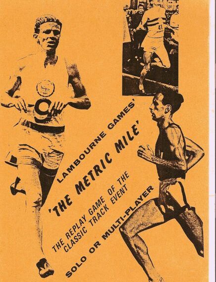 Metric Mile (1986) Board Game