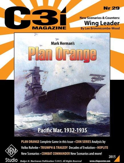 Plan Orange: Pacific War 1932-1935 (2015) Board Game