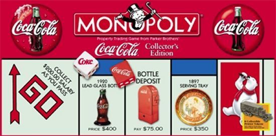 Monopoly: Coca-Cola Collector’s Edition (1996) Board Game