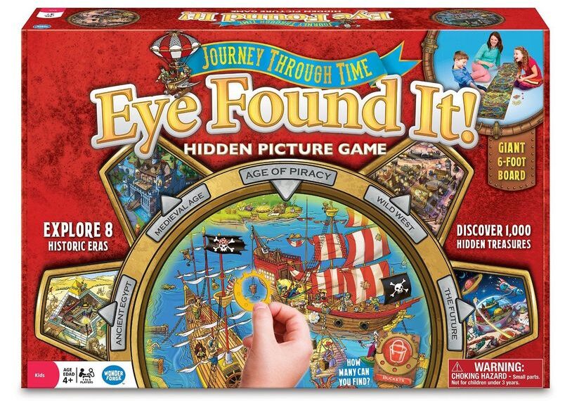 Eye Found It: Journey Through Time (2015) Board Game