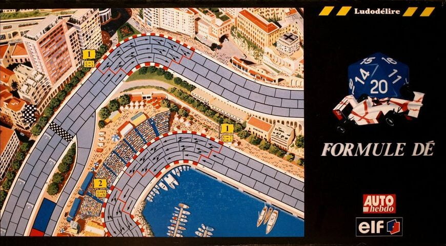 Formule Dé (1991) Board Game
