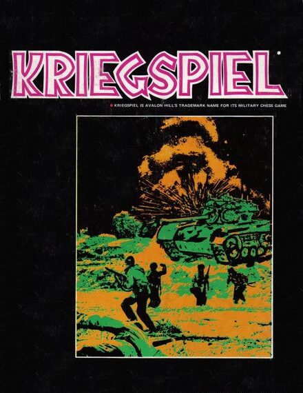 Kriegspiel (1970) Board Game