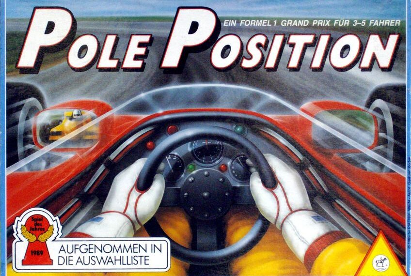 Pole Position (1989) Board Game
