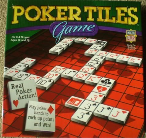 Poker Tiles Game (2005) Board Game