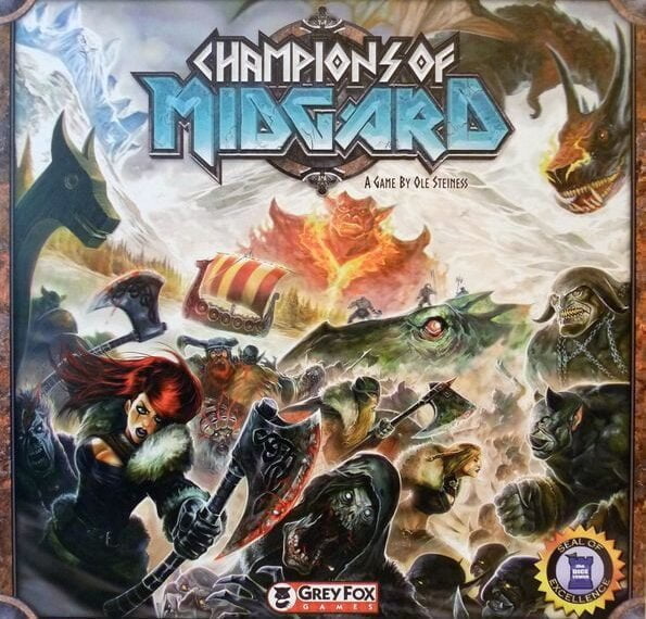 Champions of Midgard (2015) Board Game