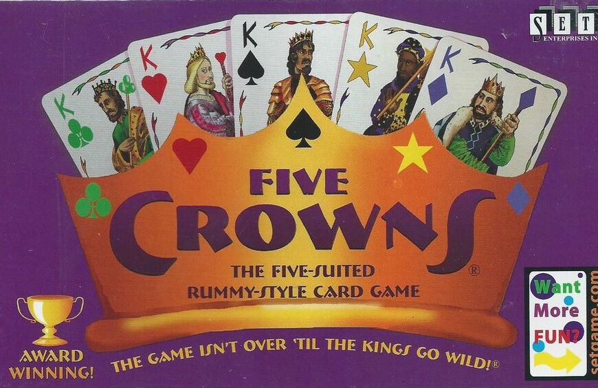 Five Crowns (1996) Board Game