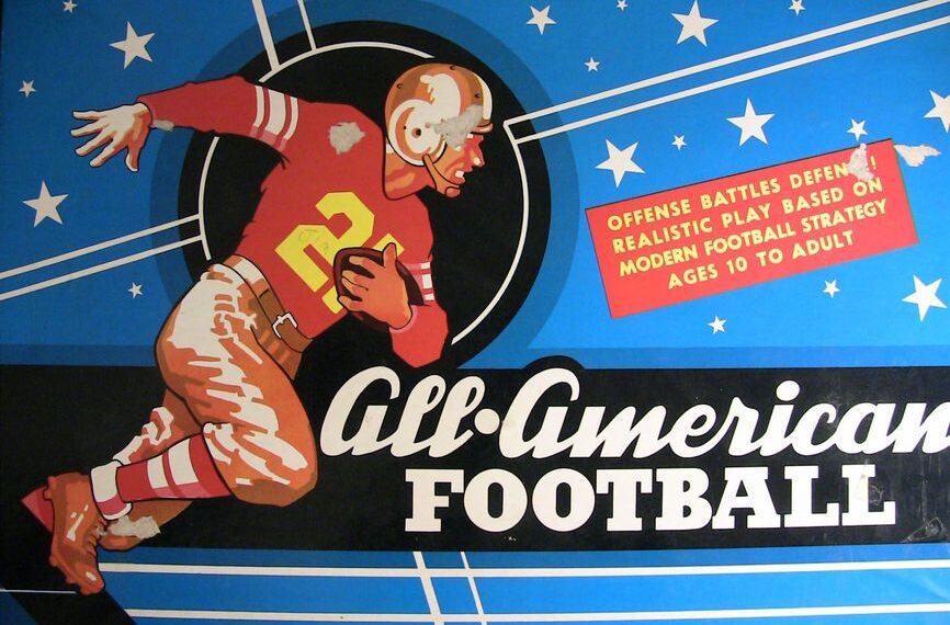 All-American Football (1958) Board Game