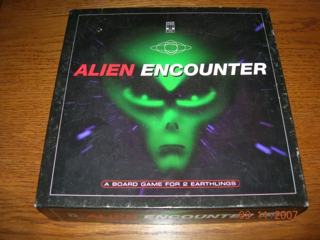 Alien Encounter (1998) Board Game