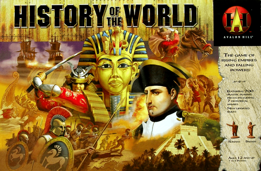 History of the World (1991) Board Game