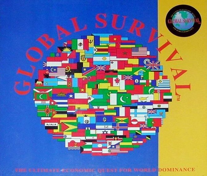 Global Survival (1992) Board Game
