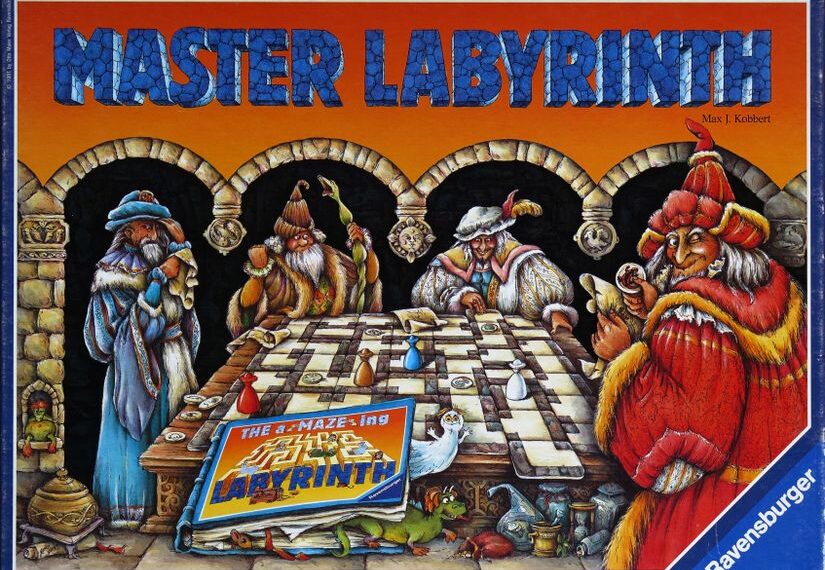 Master Labyrinth (1991) Board Game