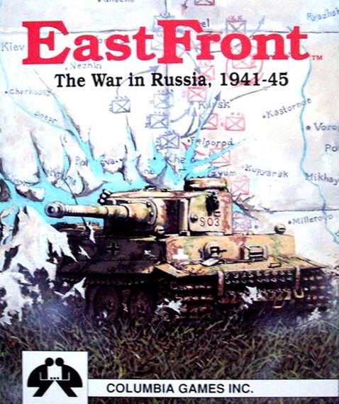 EastFront: The War in Russia, 1941-45 (1991) Board Game