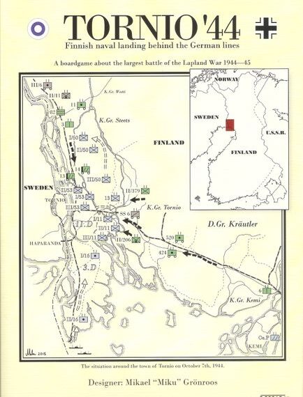 Tornio ’44 (2015) Board Game