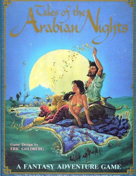 Tales of the Arabian Nights (1985) Board Game