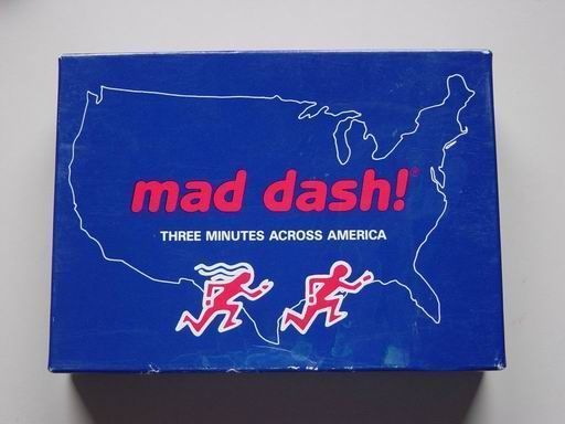 Mad Dash! (1991) Board Game