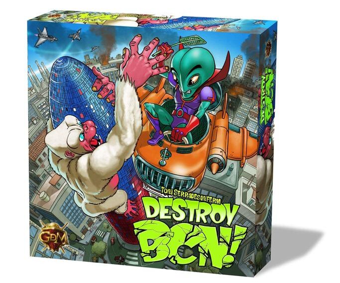Destroy BCN! (2016) Board Game