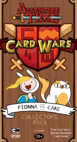 Adventure Time Card Wars: Fionna vs Cake (2016) Board Game