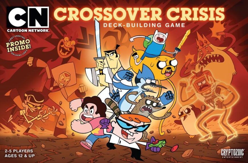 Cartoon Network Crossover Crisis Deck-Building Game (2016) Board Game