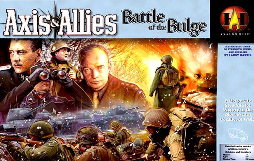 Axis & Allies: Battle of the Bulge (2006) Board Game