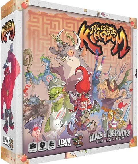 Awesome Kingdom: Mines & Labyrinths (2016) Board Game