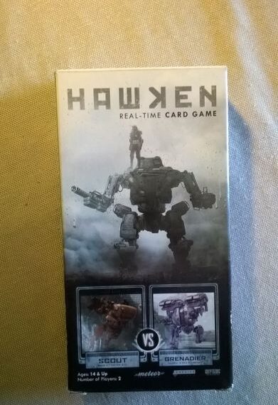Hawken: Real-Time Card Game – Scout vs. Grenadier (2014) Board Game