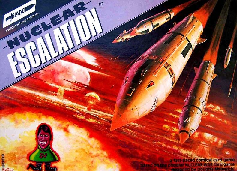 Nuclear Escalation (1983) Board Game