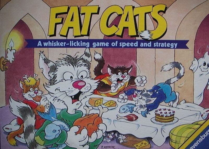 Fat Cats (1993) Board Game