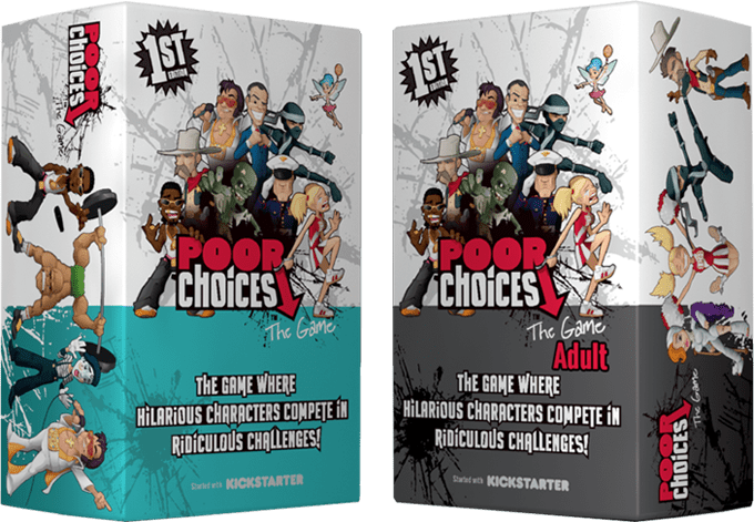 Poor Choices (2016) Board Game