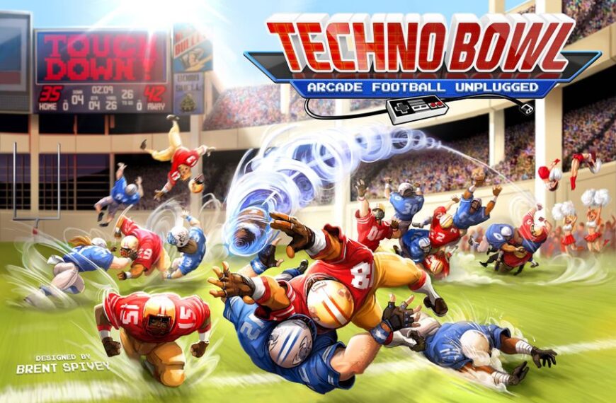 Techno Bowl: Arcade Football Unplugged (2017) Board Game