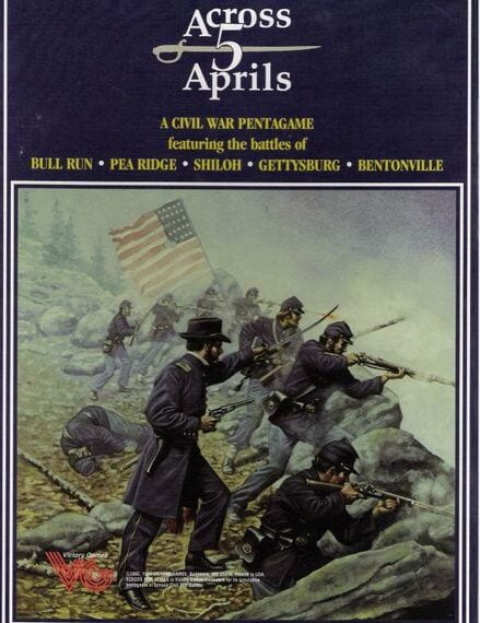 Across 5 Aprils (1992) Board Game